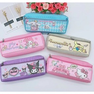 Cartoon Pencil Case Kotak Pensil Budak Sekolah (2zip)