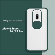 Casing Xiaomi Redmi 8 / 8A / 8A Pro / Note 8 / Note 8 Pro Slide Case Protection Camera Matte Candy Fuze Dove