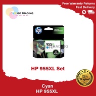 HP 955XL CYAN INK CARTIDGE [100% ORIGINAL]