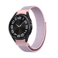 สายนาฬิกา For Samsung Galaxy Watch 6 5 4 44mm 40mm สาย Watch 6 Classic 43mm 47mm สาย nylon loop bracelet for Galaxy Watch 5 pro 45mm สาย นาฬิกา สมาร์ทวอทช์ สายนาฬิกาข้อมือสำหรับ