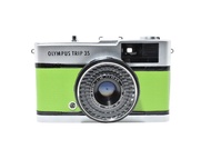 Olympus Trip 35 萊姆綠色 復古 35mm 底片相機 整備翻新 日本製