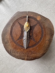 Horizon Blue HB 7.5 cm K18 蛋白石直羽毛