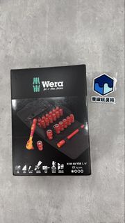 Wera 8100 SA VDE 1/4" 22件套筒組