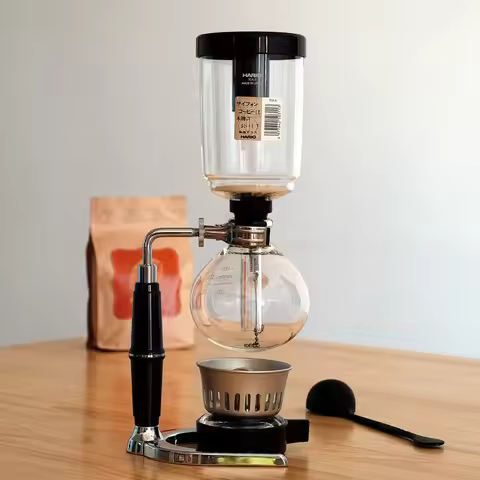 Hot sale 5cups syphon technica coffee maker/vacuum coffee pot/Siphon coffee maker/Coffee pot with hi