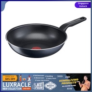 [sg stock] Tefal XL Force Wok Pan, 28cm Black