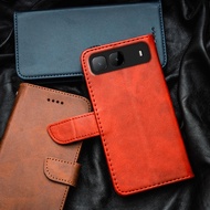 Premium Luxury Leather Phone Case For Infinix Hot 60i 5G X6730 Tecno Spark Go 2025 KM8 Flip-Top Wall