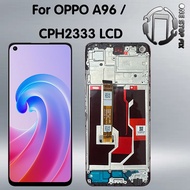 For OPPO A96 4G CPH2333 LCD Display Touch Screen Digitizer Replacement For Oppo A96 LCD Frame