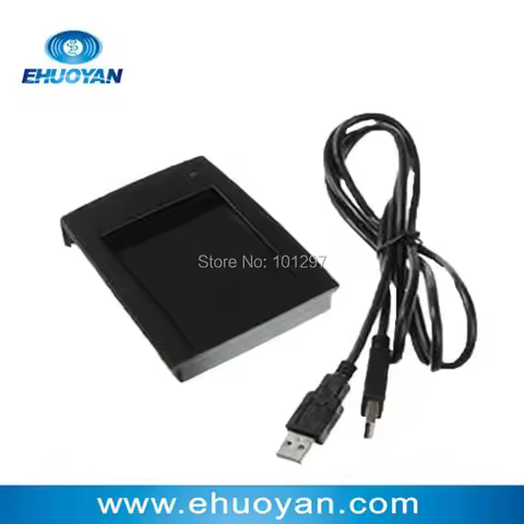 13.56Mhz NFC ISO 14443A 15693 Rfid Writer USB YHY638FU + SDK+software eReader V9.0 +5Tags
