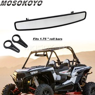 Y1.75" UTV Wide Rear Racing Mirror For Polaris RZR Ranger 800 1000 XP 900 4 Yamaha YXZ rhino 450 Kaw