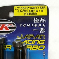 Y15ZR/LC135/FZ150 (IKK)Block Stud 180MM/185MM Jack Up 4MM/5MM/6MM/8MM ikk block Jet Rod For Jet Rod Use