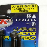 Y15ZR/LC135/FZ150 (IKK)Block Stud 180MM/185MM Jack Up 4MM/5MM/6MM/8MM ikk block Jet Rod For Jet Rod 