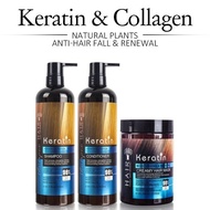 Dry Hair Straightening Keratin Treatment Shampoo/Keratin Smooth Shampoo 900ml /KERATIN CREAMY HAIR M