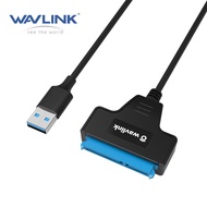 Wavlink SATA to USB 3.0 Adapter Cable for 2.5" SSD and HDD Hard Drive Connector 5Gbps Support SATA I