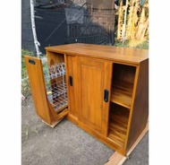 Kitchen Set Minimalis Kayu Jati 100cm