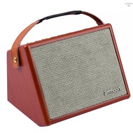 ammoon AC-25 25W Portable Acoustic Guitar Amplifier Rechargeable Amp Wireless BT Speaker Indepedent 