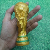 REPLIKA Real world cup gold color replica trophy fifa world cup height 13 cm