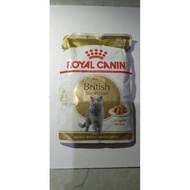 Royal Canin Adult British Shorthair Pouch 85Gr -Makanan Basah Kucing