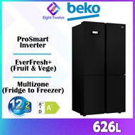 626L BEKO Multidoor Fridge Freezer Peti Sejuk 90.8cm | GN1416233ZGB