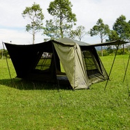 LNT ANCALA 4P Auto Tent Waterproof Black Coating Camping Tent 4 person Automatic PU5000 mm