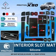 NEW Proton X50 Interior Slot Mat Silicone Anti Slip Mat Noise Reduction x50 Accessories