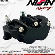 Twin Africa 4 Piston Caliper Right Caliper Pitch 100Mm Black Doff Nmax Aerox BEAT Aerox Vario Xmax X