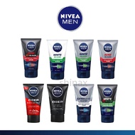 NIVEA MEN/FACIAL FOAM 100ml/PENCUCI MUKA LELAKI/FACIAL WASH/FOAM/SCRUB/FACIAL MOISTURISER/