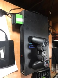 Bộ máy chơi game PS2 250GB 100 game PS2PS1 kèm 1 tay cầm ko dây save boot 8mb