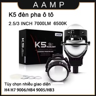 3/2.5 inch dual led projector lens h4 H7 9005/HB3 9006/HB4 led car headlight h4 car car car light bu