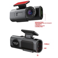 4K UHD car camera with WiFi and 24H monitor