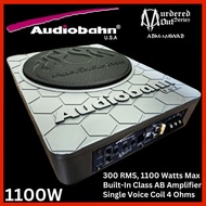 AUDIOBAHN [ABM-10AWAB] 1100 Watts 10 Inch Active Subwoofer | Underseat Subwoofer│Car Subwoofer