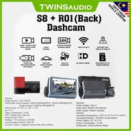 Dahua S8 + R01 (Back)Dashcam Camera Up to 4K resolution 24-hours parking monitoring with GPS ADAS