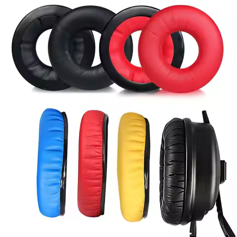 1pair Soft Sponge Foam Earpads For Sennheiser HD25 HD25-1 HD25-II HD25SP 25SP-II Headphones Replacem