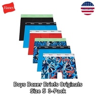 Hanes® Boys Boxer Briefs Originals 3 Pack กางเกงบ็อกเซอร์เด็กผู้ชาย