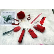 Keychains Kit For Girls With Personal Safety Alarm,  safety alarm With Flashlight for women