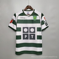 【Retro SSS+】02-03 Soccer Ball SL RONALDO. #   28 Retro SCP Football Shirt of Benfica Lisbon