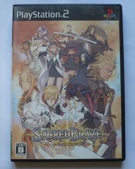 PS2 PlayStation2 Game - Sacred Blaze (戰略遊戲)