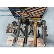 Tokyosat Rechargeable Torch Light Japan Torchlight Super Bright Led Flashlight  Combo
