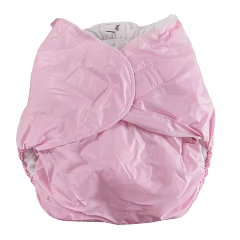 LangKee Haian Adult Incontinence PVC Diapers Color Pink