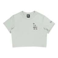 NEW ERA เสื้อครอป รุ่น LOS ANGELES DODGERS COLOR ERA EVEREST GREEN WOMEN CROP TEE