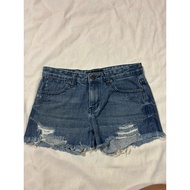 Low-Waist Jeans Shorts