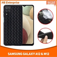 Soft Case Samsung Galaxy A12 M12 Casing Cover HP Original Premium