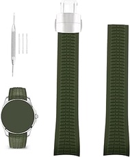 Compatible for 21mm Patek Philippe Aquanaut PP 5164A 5165 5167A 5167R 5168 5968 5267 200A-010 Rubber