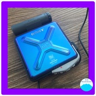 🔻中古‼️ Sony MD Walkman MZ-E44 Mermaid Blue 紫藍色 Portable Mini Disk Player (冇壞）