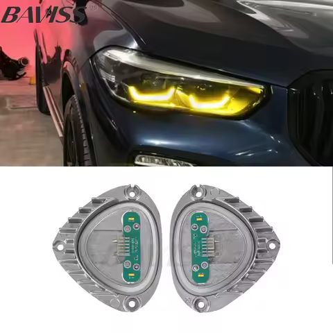 Non-Laser LED Headlight Yellow Red Blue DRL For BMW X5 G05 X6 G06 2019-2021 25dX 40i M50iX SUV Dayti