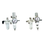 [jwerlyday]Air Pressor Oil Water Separator Regulator Trap Filter Air Filter Lubricator Combination T