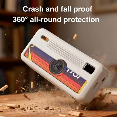 Soft Silicone Protective Case Fit for Kodak CHARMERA Keychain Digital Camera Silicone Digicam Cover 