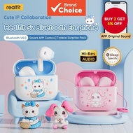 Realfit S2 Headphones Bluetooth Earphone High Quality HIFI Wireless Earbuds Cartoon Shell With Micro