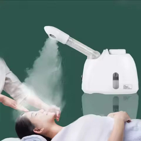 Salon Skincare at Home: Ozone Facial Steamer with Warm Mist for Deep Cleansing & Whitening
