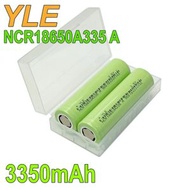 NCR18650A335A (2粒裝) 3350mAh 3.6V 18650 充電鋰電池 (平頭) 優質 高容量 芭蕉扇電池