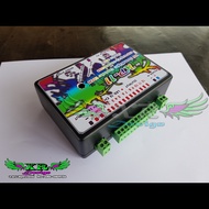 กล่องคอลโทลไฟ LED รุ่น KP-11 วิ่งตามเพลง+วิ่งสเต็ปในตัวเดียว 12VDC - 24VDC OUTPUT 12ช่องทิคบวก คุมไ